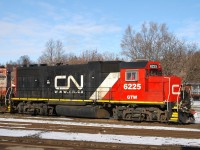 GTW 6225 - CN 4774 yarding the last of 50 cars that they have brought back to Brantford from Paris Junction.
Big thanks to Brian Thompson for the "heads up" on this one.