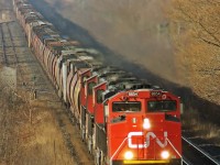 Quebec Bound 874 in Bowmanville Ontario 2011.