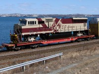EFC SD70M 752 arrives at Halifax CN train 148.