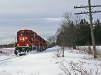 Busting powder in Claremont Ontario.