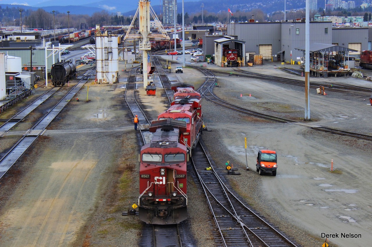 CP GE's move back towards the west end of the shops.