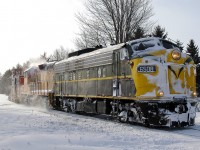 OSRX 6508 - OSRX 175 back the plow up for another run at McBeth Road