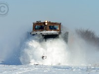 <b>76 years old and still earning its keep</b> 1938 built GEXR 55413, Work Plow 3821 is on the Guelph Subdivision shown at a leisurely 40 MPH (Track speed is 60 MPH) - and the second plow extra I managed to shoot on the same day. Earlier that morning I photographed a CP Plow on OSR: <a href=http://www.railpictures.ca/?attachment_id=12916>http://www.railpictures.ca/?attachment_id=12916</a>