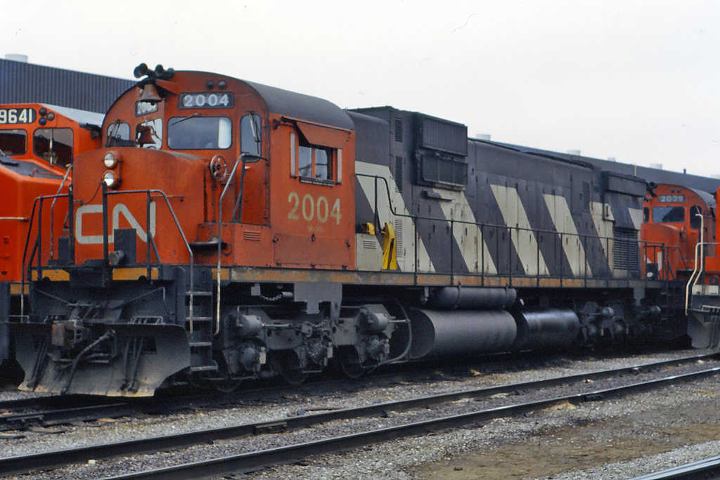 A typical overcast day in the days of interesting power(of its own) on CN