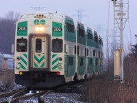 After a great day of railfanning, I take my last photo of the day as my GO train to Union pulls into the station.