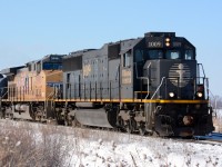 IC1009 with UP5998 eastbound at Blackwell siding Sarnia, Ontario.