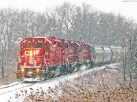 T07 in Heavy snowfall in Claremont Jan 2012.