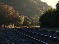 The first light of the day reflects of the rails of the Dundas sub. in a few moments VIA 82 will make an appearance on its way to Toronto from Windsor.

Image taken at the former site of the Dundas passenger station. (Mile 4.7 Dundas sub.)  