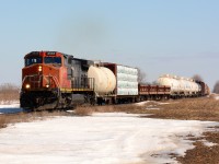 CN2548 west bound at Camlachie Road heading for Sarnia.