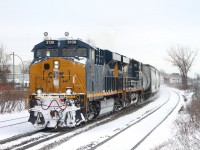 FPON! CN 327 always has CSX's for power as it comes in and out of the USA, and often does not swap power and just remains with the CSX. This isnt as rare in the area, however, it was a first for me so I was pretty pumped at seeing this.