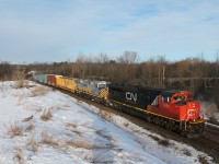 Train number unknown, mile 1 of the Dundas