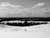It's a slow journey, CP's T08 job trundles through the snowy landscape a bit overpowered.....