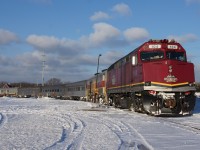 With the future of the tri-weekly Sault Ste. Marie to Hearst passenger train in jeopardy, a group of us made the trip on what was to be the second last weekend of federally-funded service. CN agreed to keep running the train until the end of April due to the short notice given. Only on April 14 did the federal government agree to a one year extension of subsidy for the train, which is now subsidized until March 31, 2015.