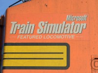 A close up of the only detail on BNSF 4723 locomotive that really matters - for the Microsoft Train Simulator fans. I may be a computer nerd, but I've spent zero time playing Microsoft Train Simulator and I was wondering if this decal made it into the MSTS simulation? After all, how do you patch a locomotive to honour it when your product is in effect, virtual modelling? The patch violates the model and vice versa, right? :)



