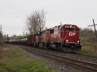 CP 642 begins it's trip towards Smiths Falls as they hit the S curve at Cherrywood.