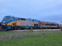 VIA900 ready for an early morning departure from Sarnia.