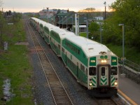 The first train of the summer GO train service in Niagara departs St. Catharines on a relatively cloudy night. This is the 5th season this service is running. While only a summer weekend service, it sure provides a positive side to Niagara's dismal passenger rail system.