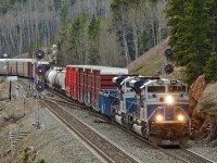 After taking 4 hours to run 34 miles, M302's finally gets the light into Jasper, being the last of 10 eastbounds on each other's blocks.