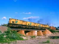 R&S C420 #39 has this evenings train in hand leaving La Baie.
