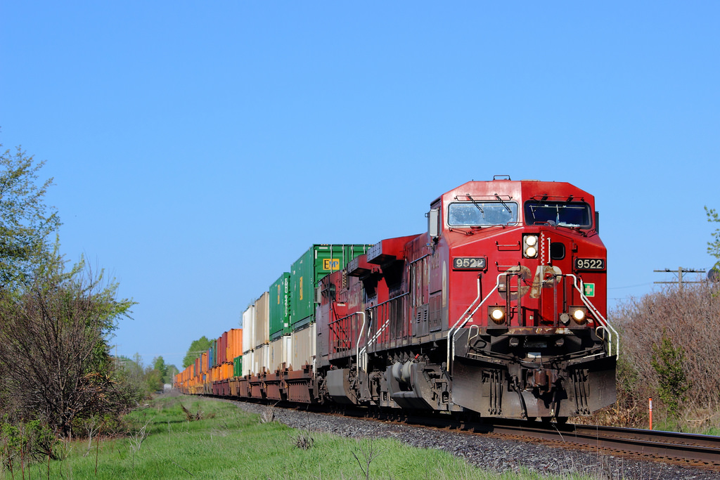 This was the first location on the list for me and Warren Schlo's day out east, and soon after we set up, this train comes roaring by in the nice morning light. What a great start to a wonderful day. This is one of the first photo's I have uploaded in a while, and there will definitely be more to come soon.