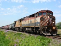 BCOL4611 east bound at Waterworks Road with CN2024.