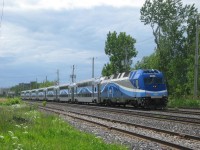 
The 811 running track speed , on way to Central station , just before a afternoon thunder storm !