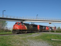 
The 324 on way to St-Albans , VT , just entering on the Rouses Point sub at Cannon Jct !