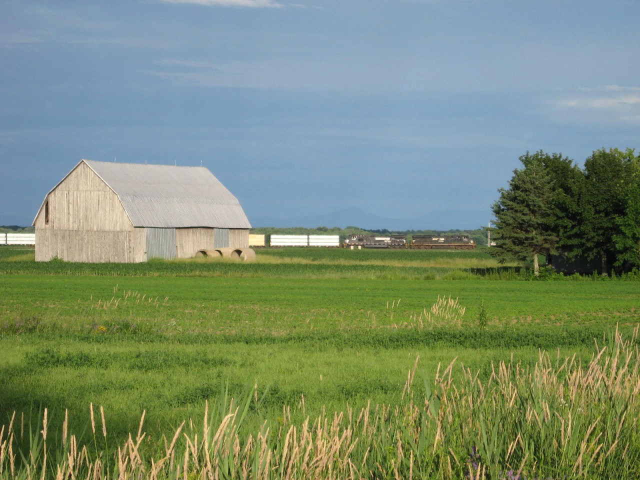 A very soon 528 ,in a farmland , on way to Rouses Point , NY !