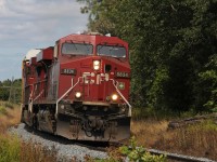 The only interesting thing about this train is the mismatched number boards. But, being that the weather was good and I managed to get trackside after being out of the country for several months, I'll take it.