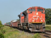 CN8805 east bound at Waterworks road east of Sarnia.