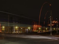 VIA 1 "The Canadian" cruises through Downsview in the very early stages of its trip to Vancouver. In less than three miles, it will reverse at Snider onto the York Sub, and head down to Doncaster to go up the Bala Sub towards Vancouver. While VIA 2 uses the Bala Sub the entire way to into Toronto, VIA 1 does not have that option as reversing a 20 car consist at TMC would be a living nightmare, and is simply not worth it.