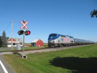 
The 694 with the wrapped engine 189 , bound to New York city , before his stop for the customs !