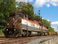 "Beautiful British Columbia" ? Nah, but CN is doing it's best to look the part... M33131 16 heads under the 227N signal with BCOL 4606 - BCOL 4644 leading the way with 147 cars