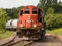 CN4138 still showing AR Illinois lettering from the movie "The Wrong Guy" filmed in 1997.