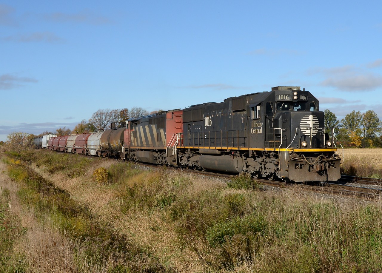 IC1016 with CN2428 head east bound at Waterworks Road.