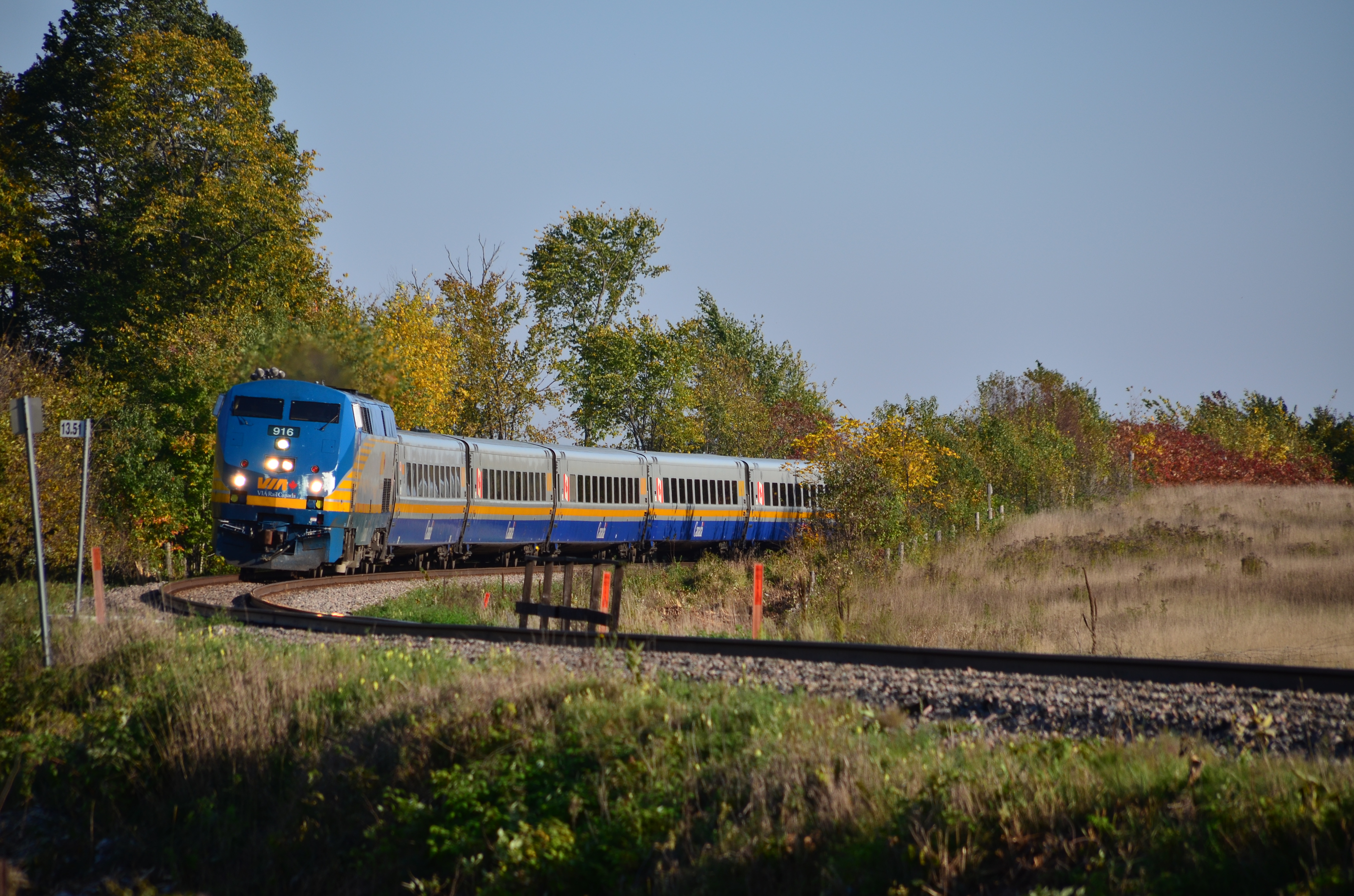 Railpictures.ca Peel Steven Photo VIA Rail train 659 is headed for