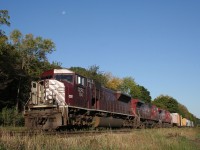 CEFX 104, CP 9537 and CP 8519 getting ready to depart Hamilton for Fort Erie.