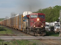 I spy a D&H locomotive trailing. I had no idea this was coming but it was a nice surprise that's for sure!