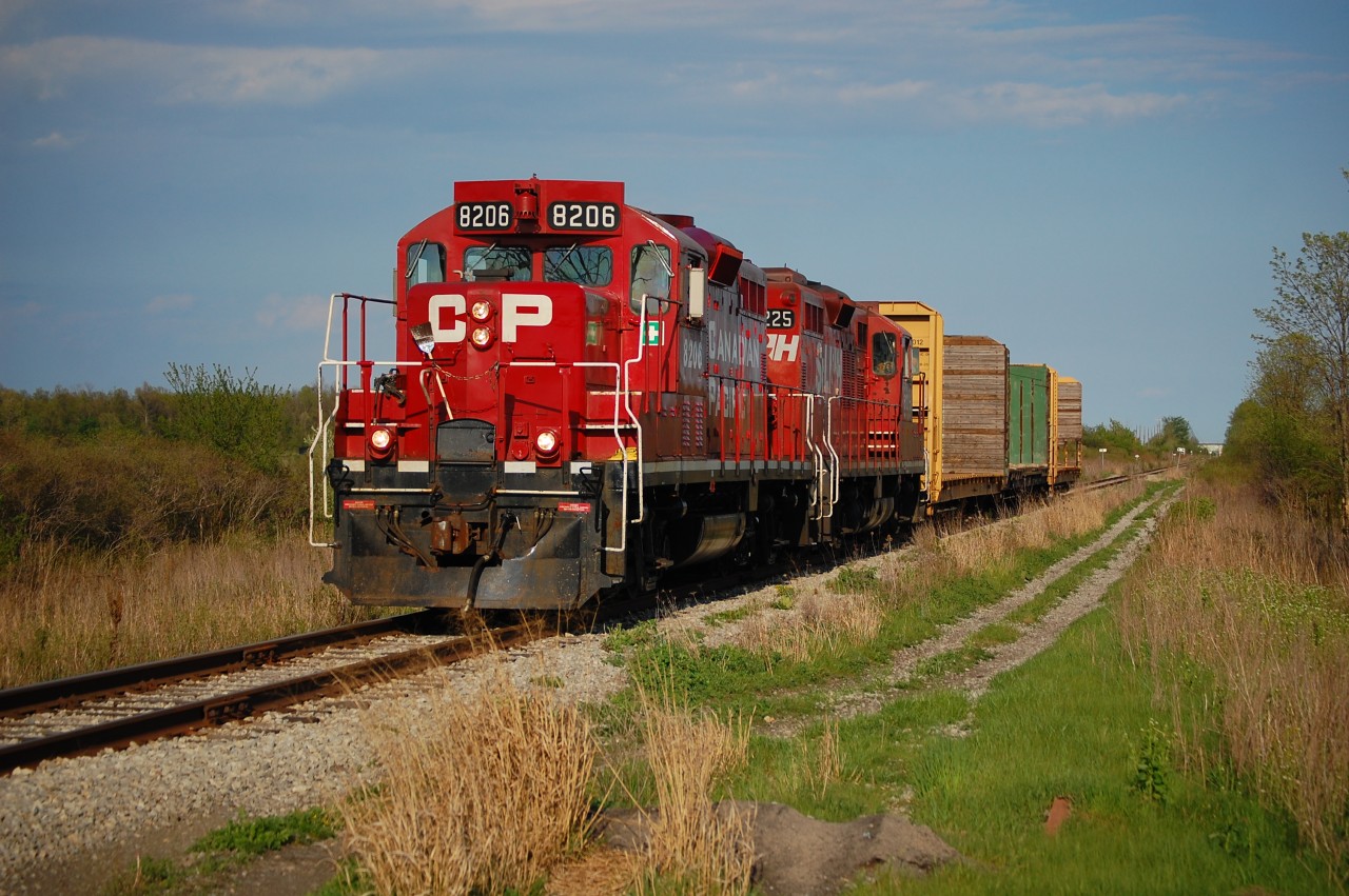 Now the Stevensville Spur is discontinue rail operations east of Stevensville. The rails have been removed this year at Fort Erie at Duff.