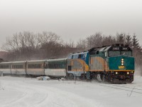 Here is VIA #55 seen in Montreal on it's way to Toronto via Ottawa with a Park Car on the tail end. This shot was taken on the CN Montreal Sub near the St-Ambroise Crossing in St-Henri, a neighbourhood in Montreal Quebec Canada.