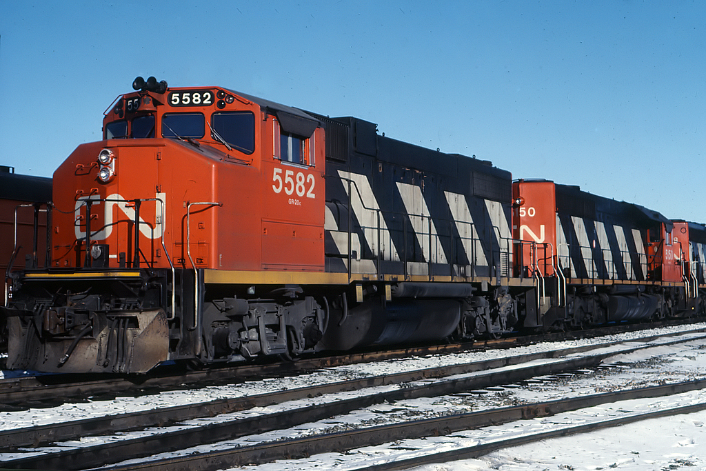 Crews hated GP38's as leaders; especially with 2 SD40's trailing.