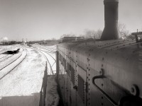 Switching Merritton yard with PCHR 308 on a cold January day.