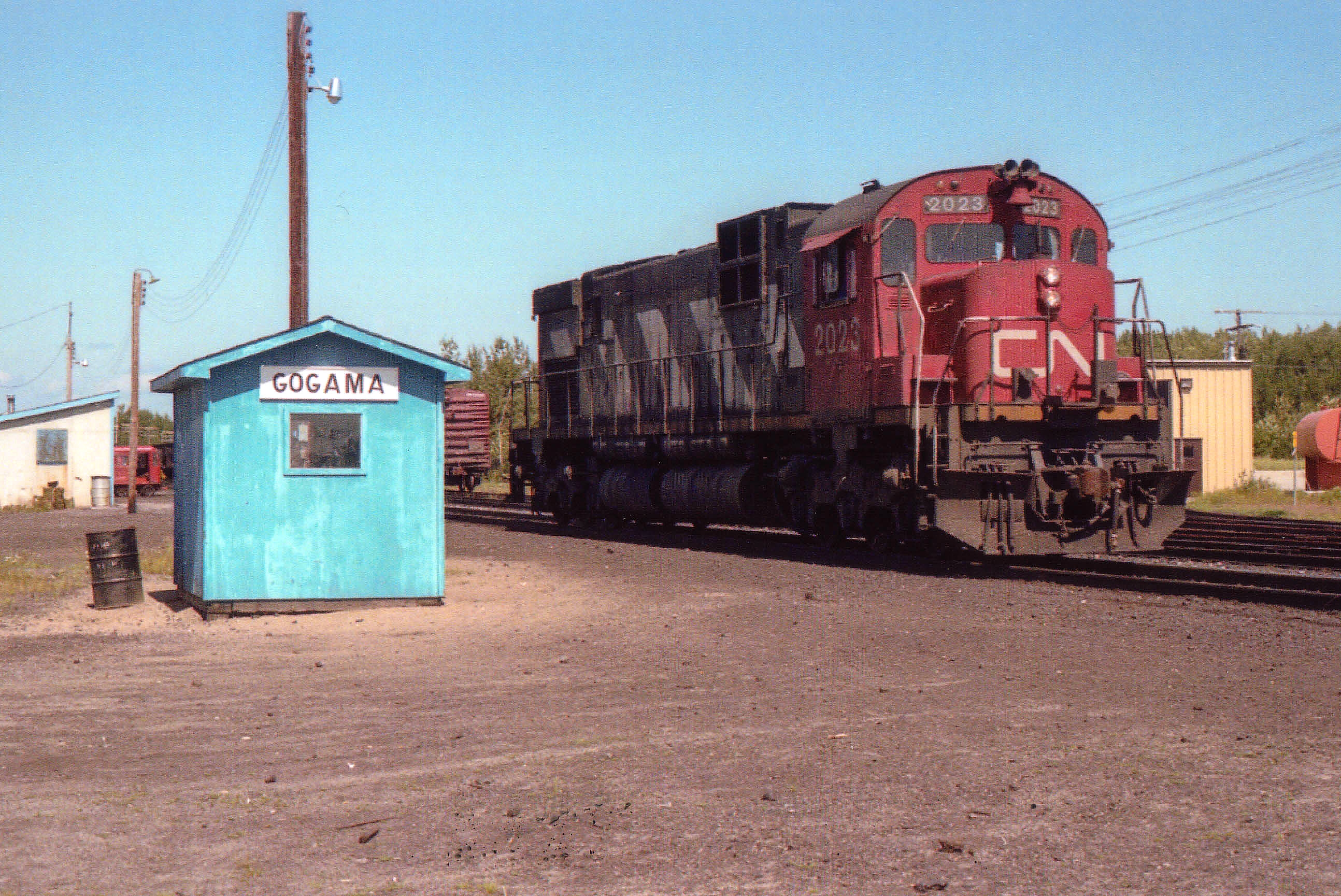 Railpictures.ca A.W. Mooney Photo CN 2023, playing the roll of “yard