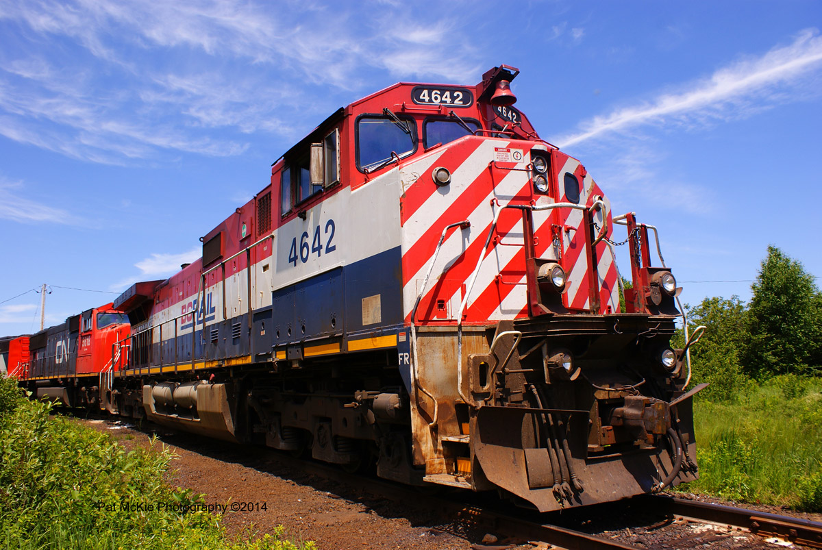 BCOL 4642 sits in North Bay on a sunny day a little over a year ago