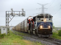 I have a soft spot for these engines - amongst the last EMD completed engines at London, and the first EMD built at Muncie - The four at present which CN purchased are from the latter group. Those of us who were at the Open House in '11 remember seeing many of these in various stages of construction.. I for one hope EMD pulls through and gets their Tier 4 game on - but what do you think will happen? Feel free to comment below. <br><br>I also think, with the advent of PTC it won't be too long we lament the loss of 'classic' cantilever signals like this one It may date to '64 but it sure has a nice look to it :)