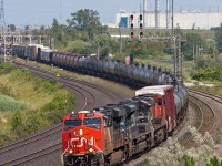 With new AC traction and a former EMD demonstrator, it was a good day to be trackside.