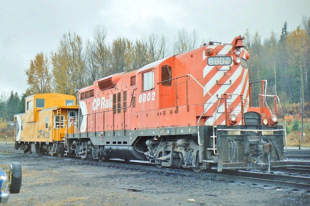 In Revelstoke BC there was lots of action all year round. If I was going on the property I obtained permission. However picture taking was easy from the sidewalks,or the roads. Lots of parking across the street from the CP yards. The CP staff was friendly as long as you kept safety in mind!
