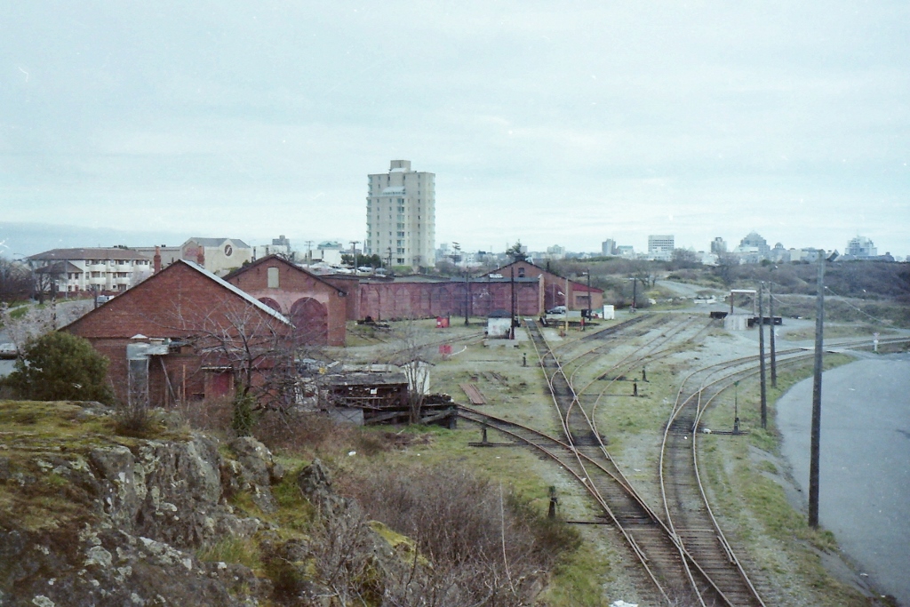 All buildings were built in 1913. The roundhouse was one of the first in Canada to have firewalls. The only original building missing is the 1913 brick outhouse. All stalls in the roundhouse were numbered counter  clockwise. I spent 3 years measuring & photographing the buildings. Each building had it's story to tell. As you can see that the yards are empty, not like they were in the early 1980's