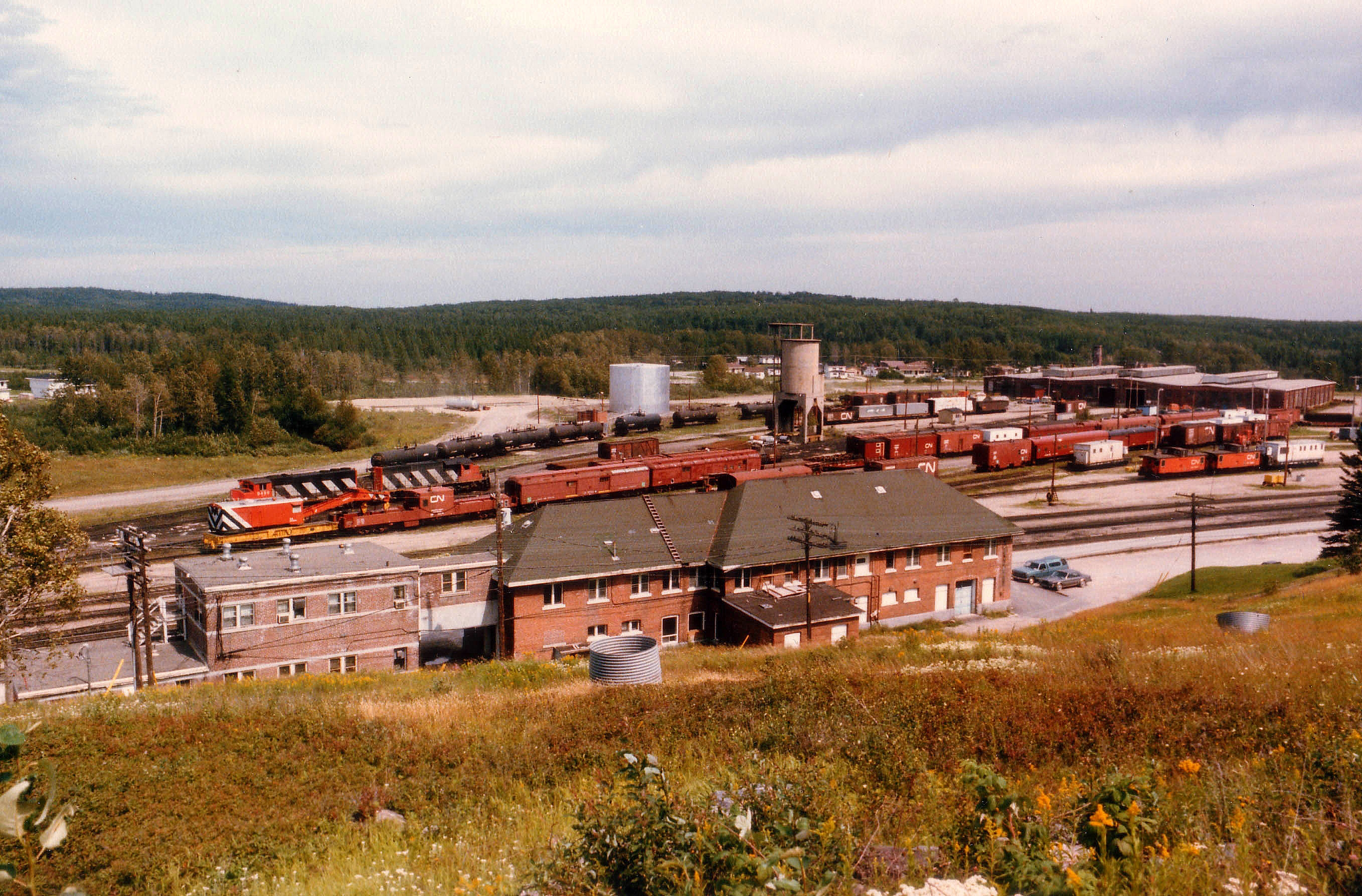 Railpictures.ca A.W. Mooney Photo Remote and Dreary is what I think