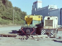 On one of my first drives to the BCR yards I Caught these two sitting near the road. Photographed them immediately. To this day I have no idea of where they were used?